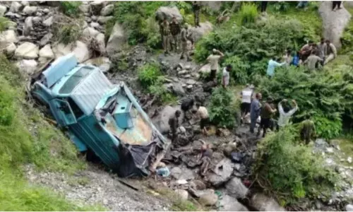 Three CRPF jawans killed, 10 injured in J&K road accident