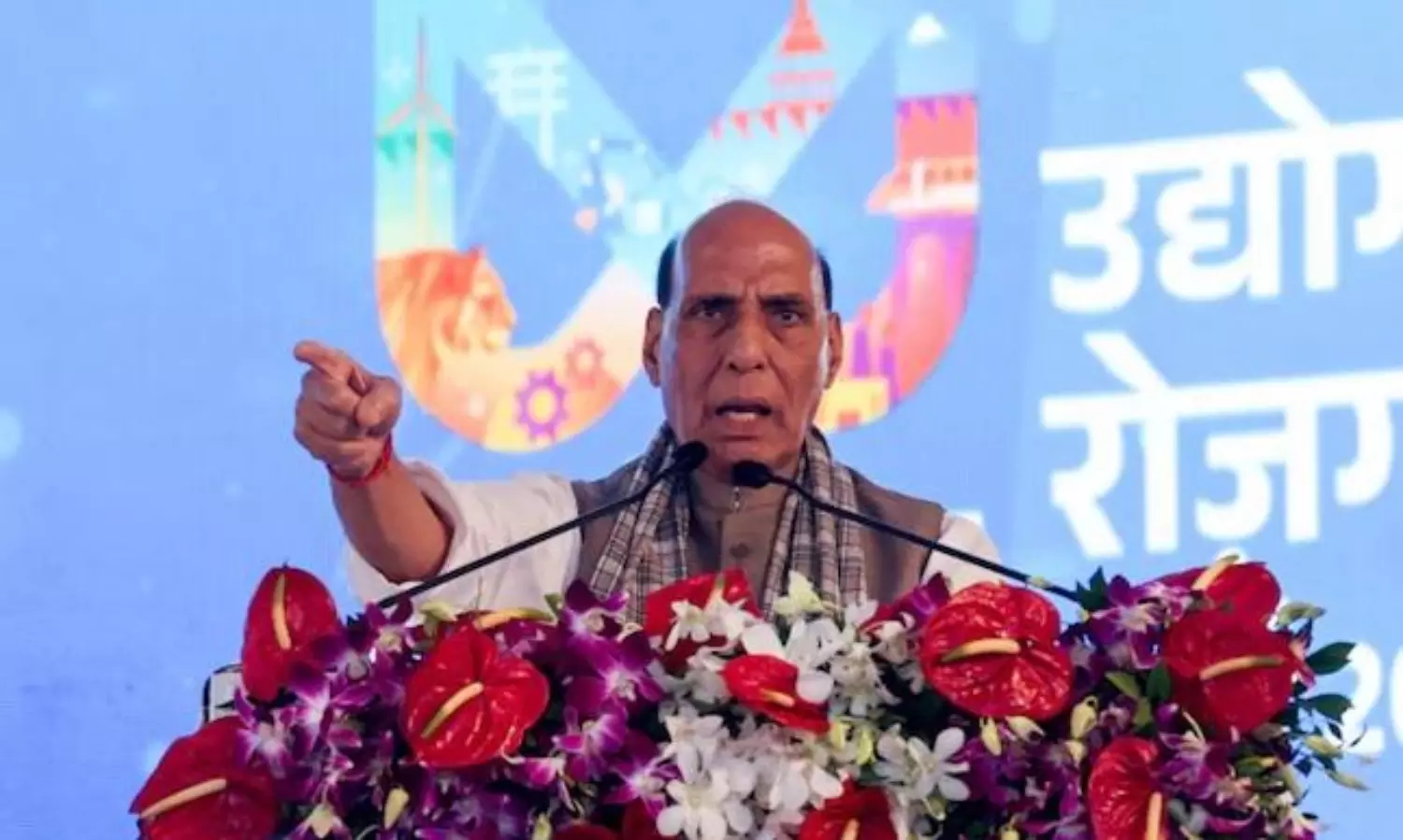 Rajnath Singh accuses Trump of opposing India’s rise amid tariff dispute