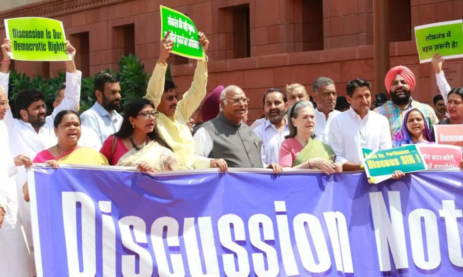 ‘Vote chori’ protest: INDIA bloc MPs to march to ECI office on Monday