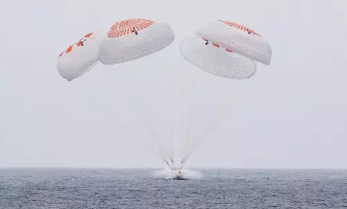 SpaceX’s Crew-10 returns safely to Earth after 148 days on ISS