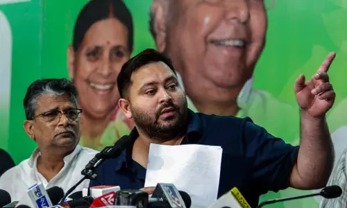 Tejashwi Yadav accuses Bihar Deputy CM Sinha of holding 2 voter IDs