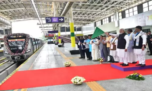 PM Modi opens Yellow line of the Bengaluru Metro Phase-2 project