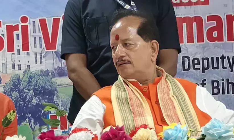 ‘Possessing’ 2 voter IDs: EC sends notice to Bihar deputy CM