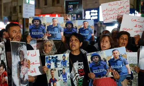 Israels targeting of journalists to silence Gaza’s cries draws global outrage