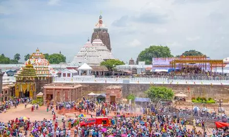 Threatening graffiti near Jagannath Temple puts Puri Police on high alert