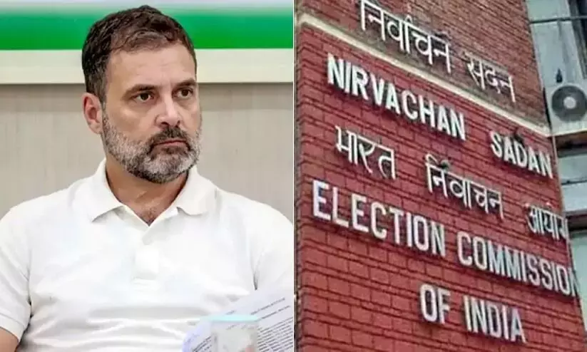 Election Commission repeats Rahuls allegations false