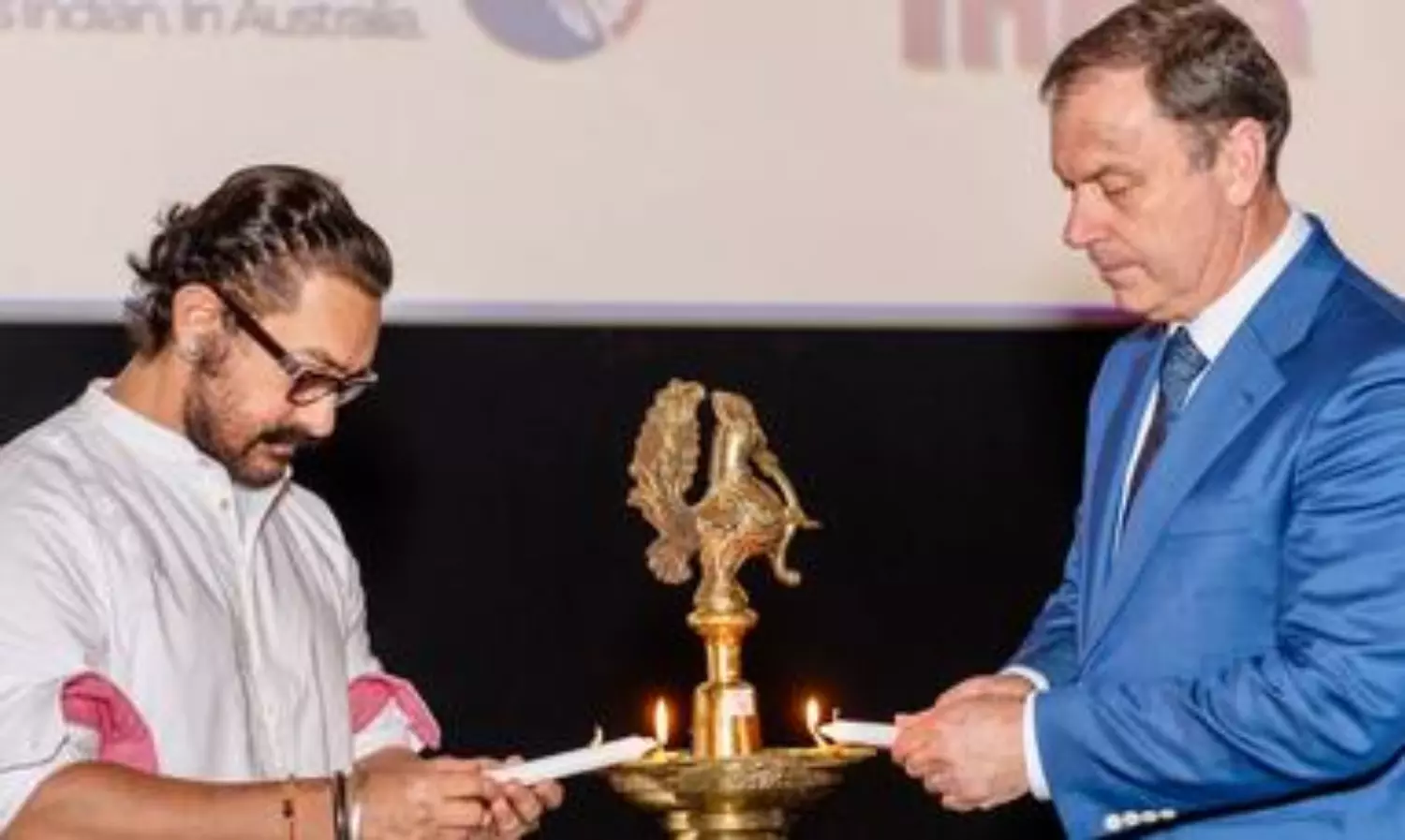 Aamir Khan lights ceremonial lamp to open IFFM 2025