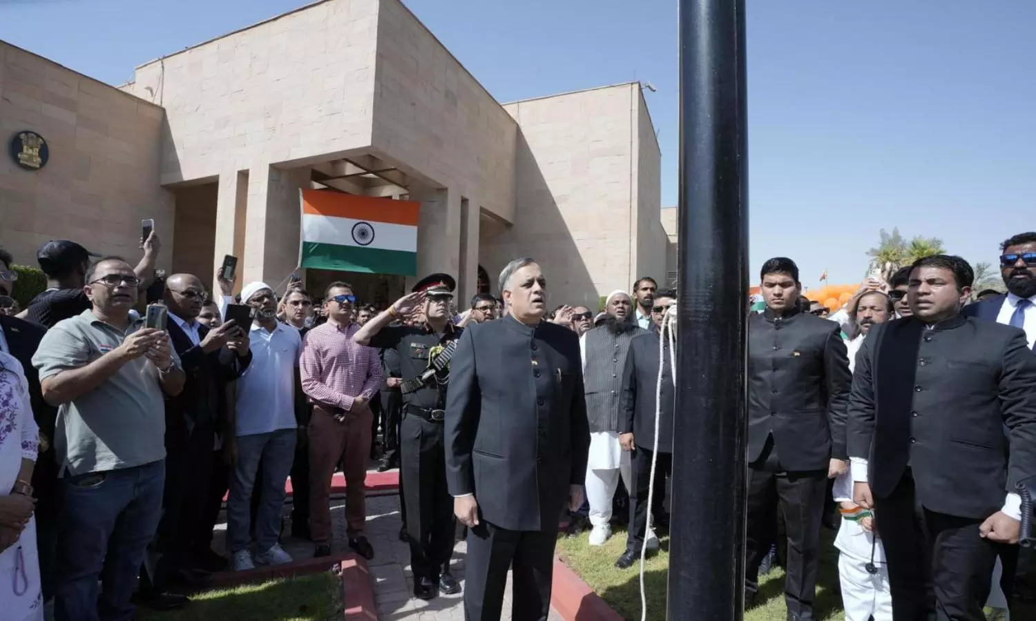 Indian Embassy in Riyadh celebrates 79th Independence Day