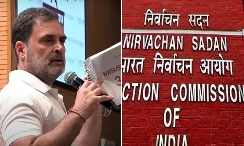 EC colluded with BJP in vote theft; whole country knows: Rahul