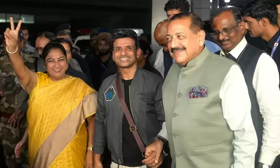 India celebrates as Shubhanshu Shukla lands in Delhi