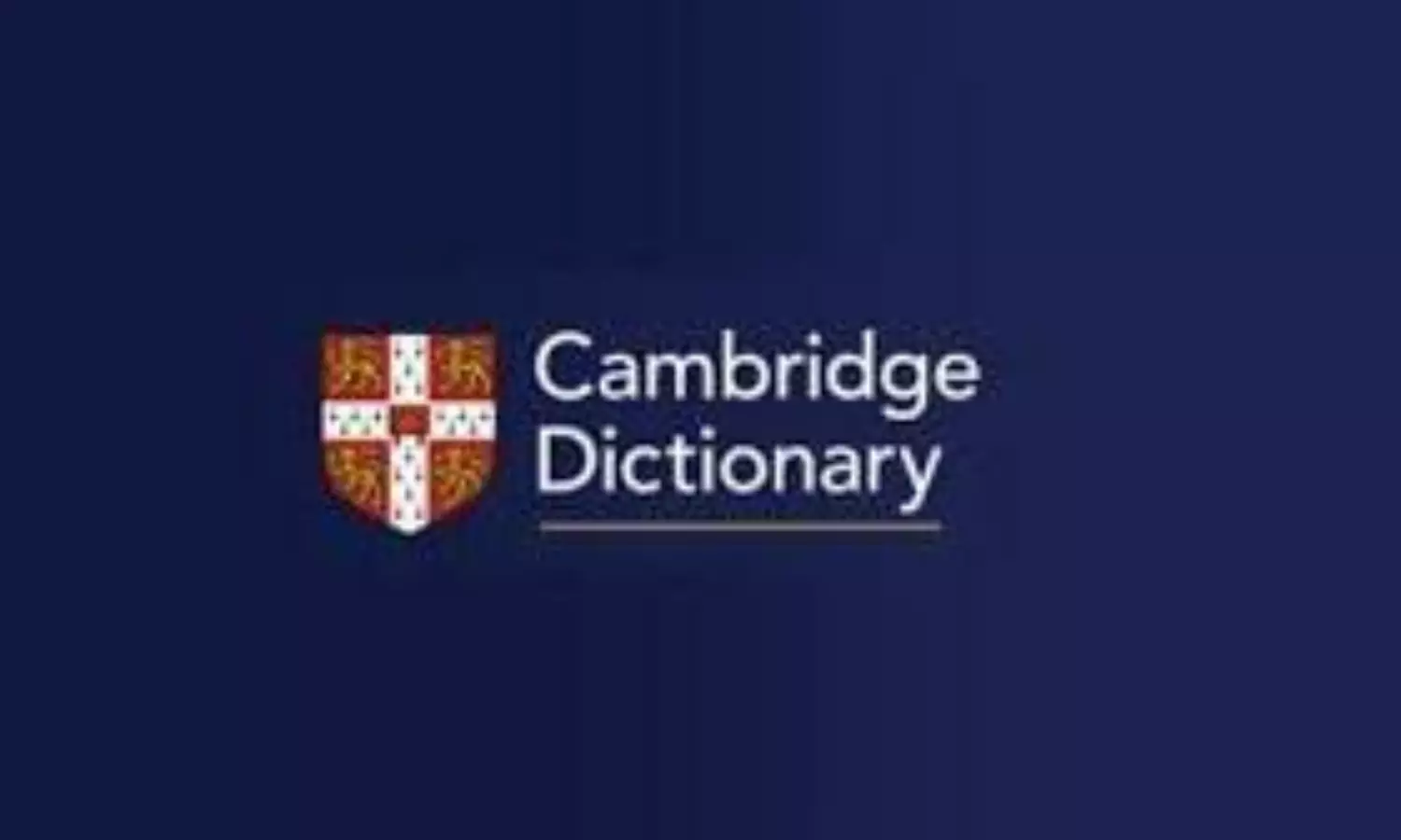 Cambridge Dictionary