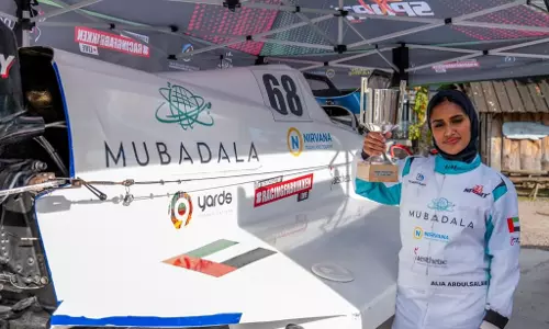 UAE’s Alia Abdulsalam sets personal best in Formula 4, Norway