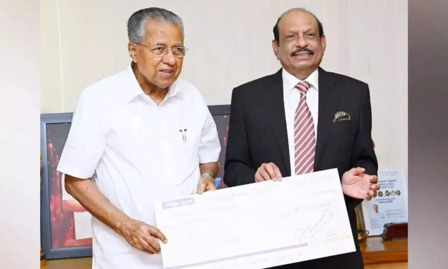 UAE tycoon Yusuff Ali donates Rs 10 crore for Wayanad rehabilitation