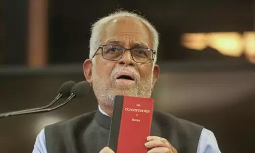 Justice B Sudershan Reddy to begin VP poll campaign from Lucknow