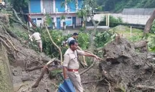 Cloudburst hits Ukhand’s Chamoli; 2 feared dead, SDM’s residence damaged