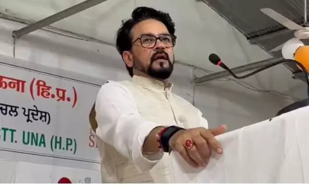 ‘Hanuman Ji was the first to go to space’: BJP’s Anurag Thakur tells school kids ‘Hanuman Ji was the first to go to space’: BJP’s Anurag Thakur tells school kids