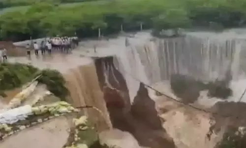 2-km crater forms in Rajasthan village as heavy rains batter state