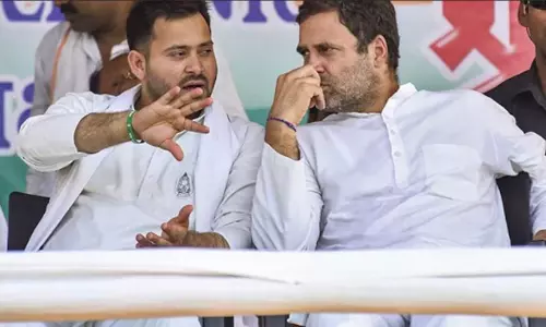 NDA trying to snatch peoples rights, destroy democracy: Tejashwi Yadav