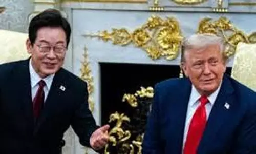 Lee Jae Myung, Trump