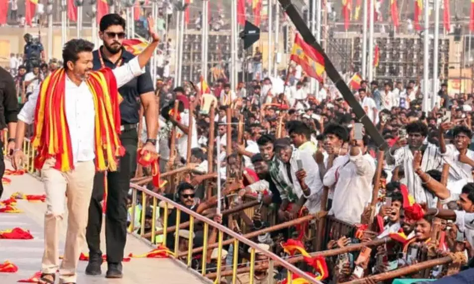 Tamil Nadu police book actor Vijay and 10 others in assault case Tamil Nadu police book actor Vijay and 10 others in assault case