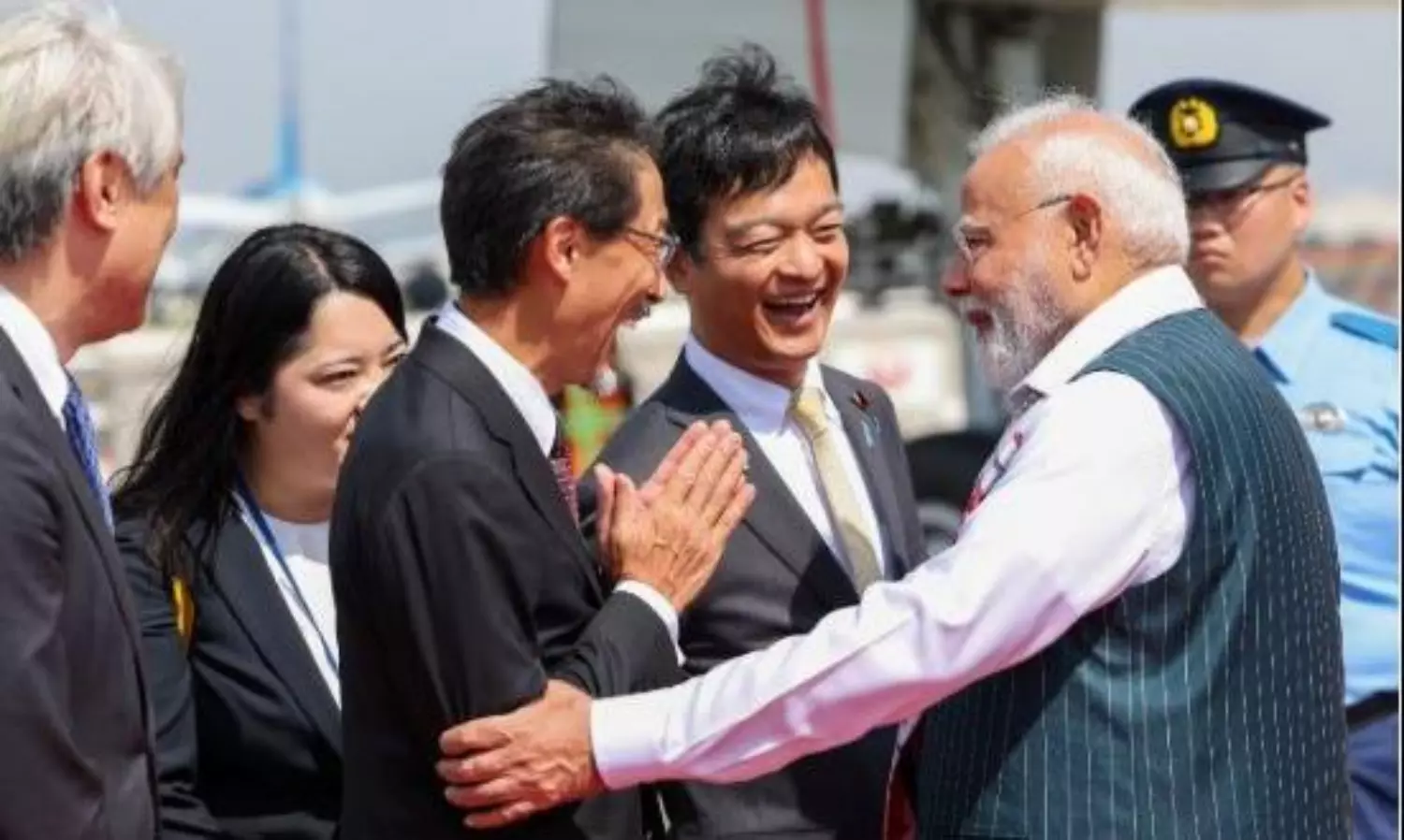Opportunity to deepen existing partnerships: PM Modi upon arrival in Japan