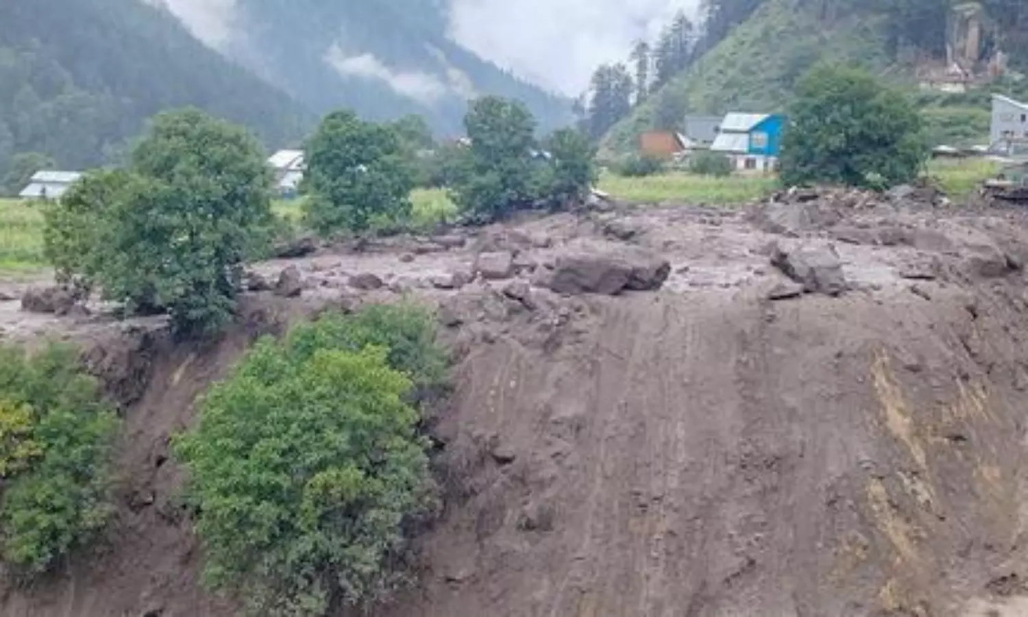 Heavy rains trigger cloudburst, landslide in J&K leaving 11 dead