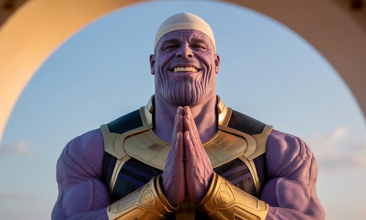 Roll from Malegaon shows Marvel Comics villain Thanos as voter