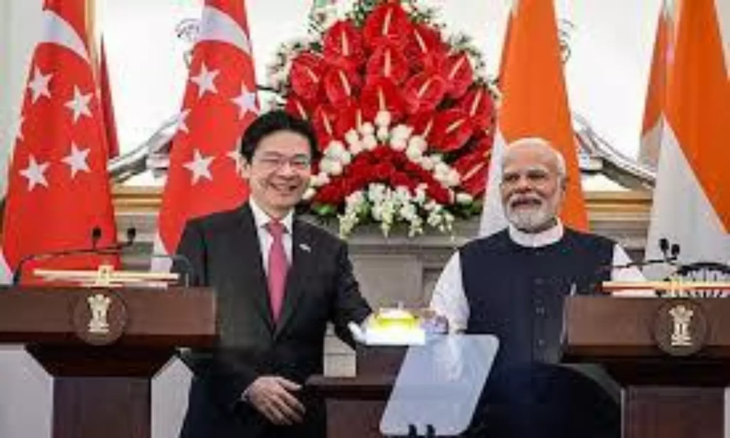 Lawrence Wong, PM Modi