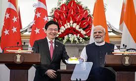 Lawrence Wong, PM Modi Lawrence Wong, PM Modi