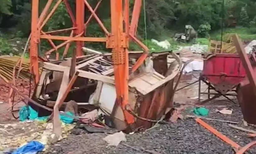 Cable wire of cargo ropeway snaps in Gujarat killing 6