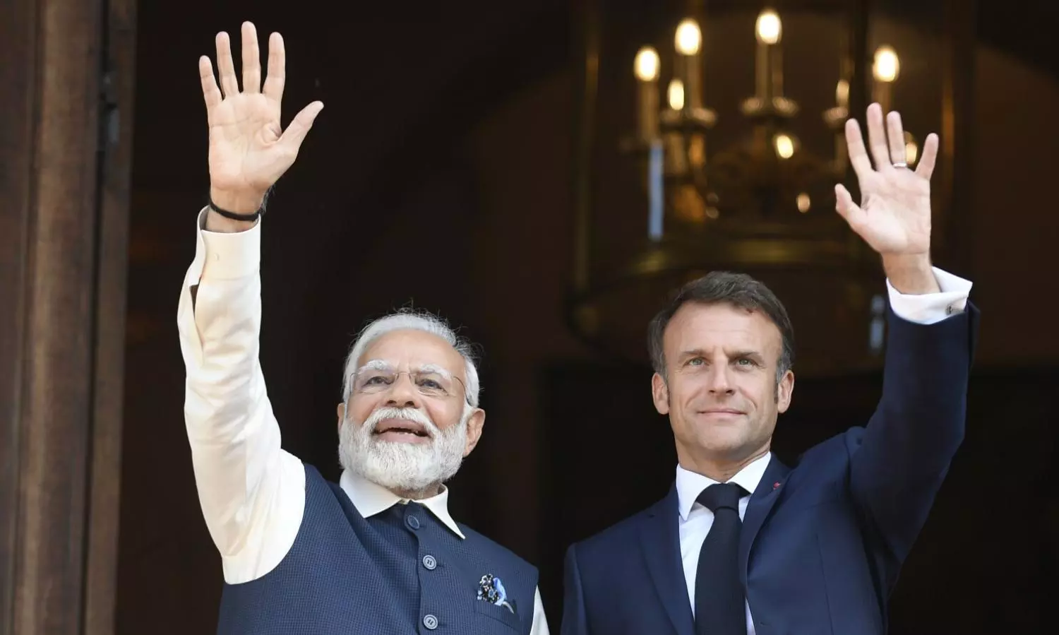 Modi, Macron reaffirm strategic ties, press for early Ukraine peace