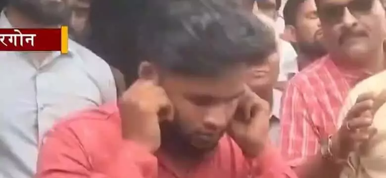 MP teacher forced to do sit-ups as apology for advising students against wearing tilak