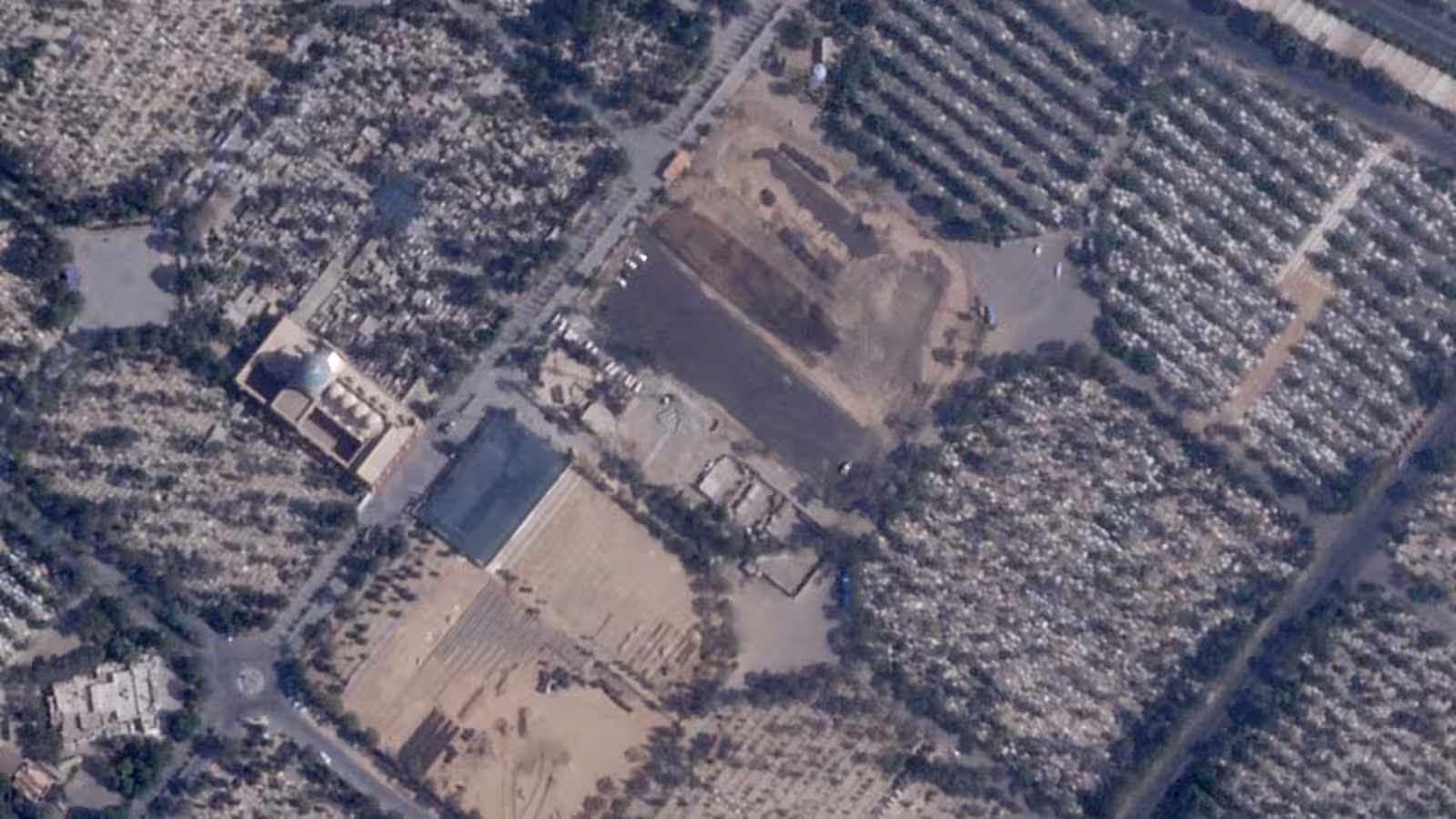 Iran paves over 1979 revolution mass grave to build parking lot