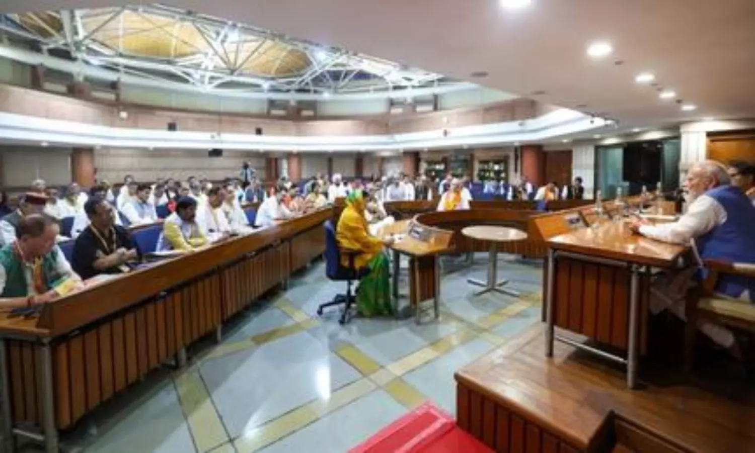 BJP holds key meeting ahead of VP polls with PM Modi in attendance