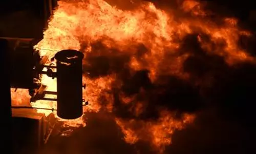 Lightning triggers fire at petroleum plant in Vizag