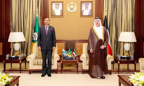 India’s Ambassador, Kuwait National Guard Chief discuss security cooperation