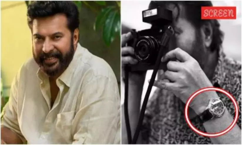 Dulquer posts birthday pic of Mammootty wearing Patek Philippe watch costing millions