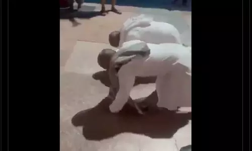 Elderly Muslims forced to prostrate before temple, chant Jai Shri Ram in Delhi, yet no arrest as video goes viral