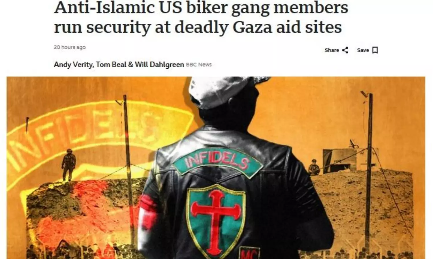 Gazans killed at relief sites where US-employed anti-Islamic gang is deployed