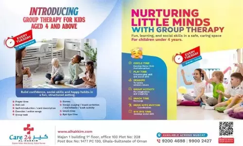Oman: Care 24 Clinic starts group therapy sessions for children
