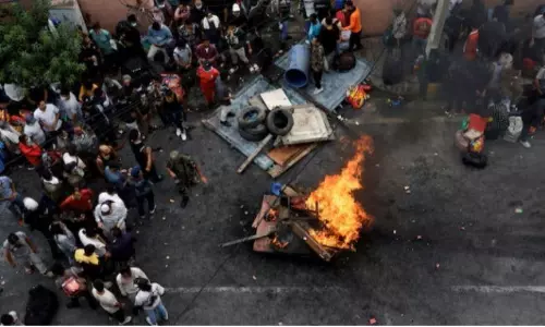 Dissolve Parliament, amend Constitution: protesters as uncertainty grips Nepal