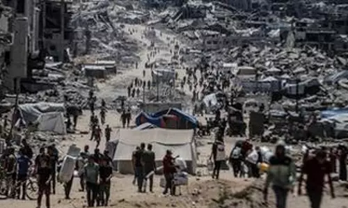 US complicit in Israel’s ethnic cleansing of Gaza: Senators