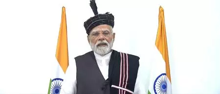 PM inaugurates Mizorams first railway line, launches states maiden Rajdhani Express