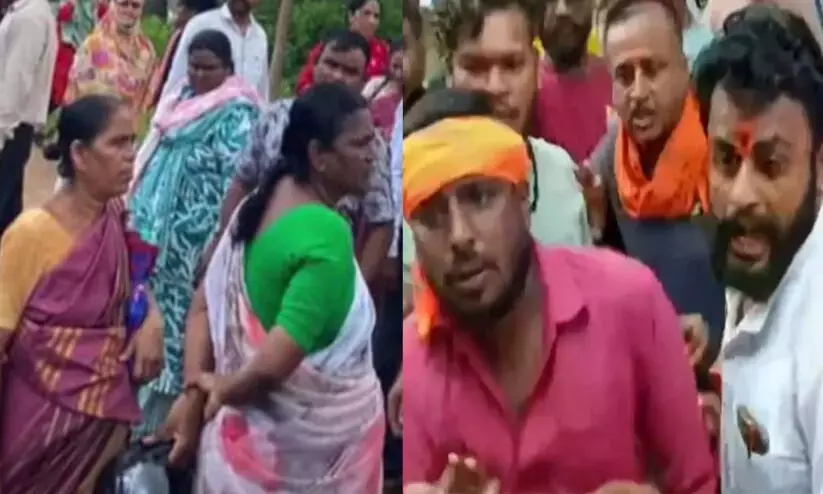 Attack on churchgoers continues: Bajrang Dal beats up pastor in Chhattisgarh Attack on churchgoers continues: Bajrang Dal beats up pastor in Chhattisgarh