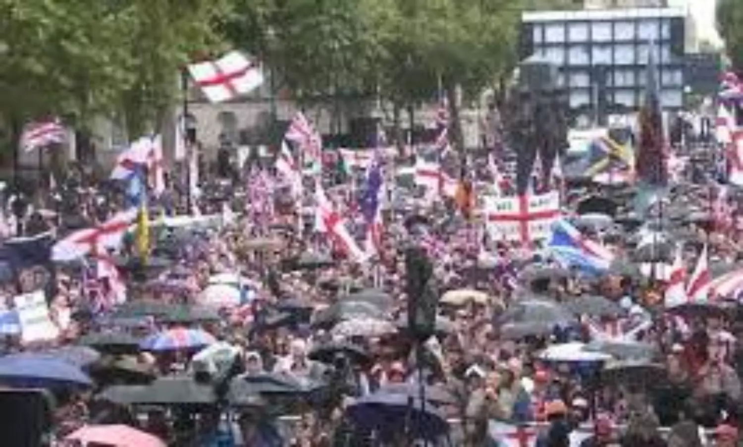 London far right rally