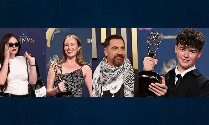 Emmys night sees Gaza protests from stars while Owen Cooper becomes youngest winner