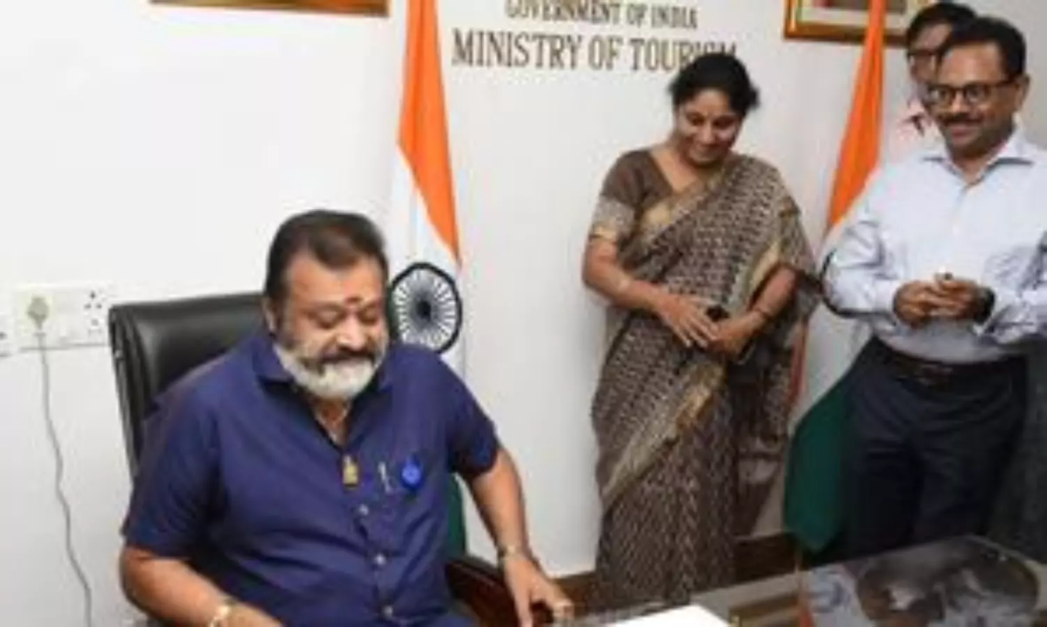 Suresh Gopi’s ‘culvert sabha’ ends in yet another row in Kerala