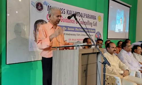 Ambition is the spur that makes one struggle with destiny, says Dr Raju Narayana Swamy