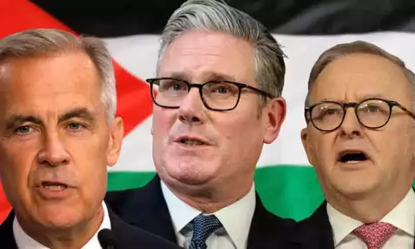 UK, Australia, Canada officially recognise Palestinian state