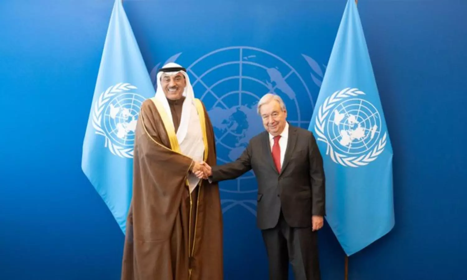 Kuwait Crown Prince meets UN Secretary-General, voices support for UNs vital role
